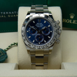 2022 Rolex Daytona 116509 with Blue Dial