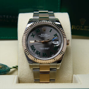 2022 Rolex Datejust 126331 "Wimbledon" Dial