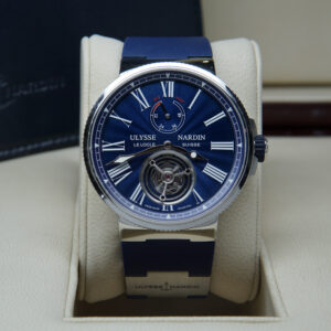 2021 Ulysse Nardin Marine Tourbillon Blue